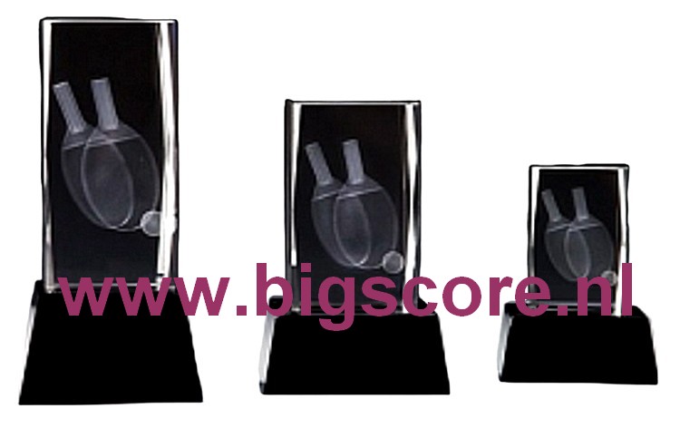 Tafeltennis 3D Kristal BSST 67650 t/m 67652